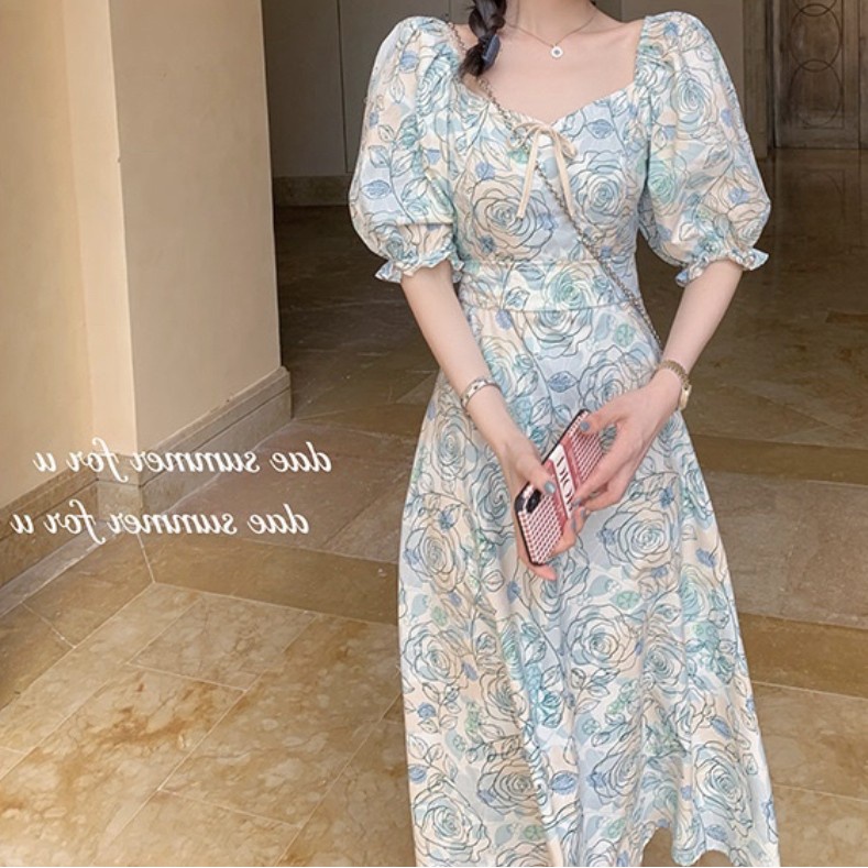 CASUAL GARDEN PARTY ALL SIZE KARET BEST SELLER BKK STYLE FASHION UNECK