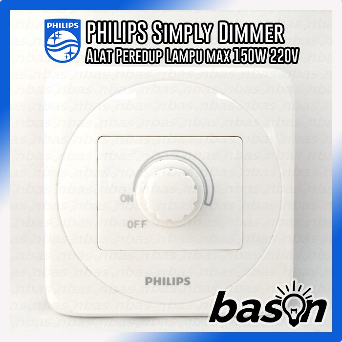 PHILIPS Simply Dimmer | Switch Peredup Cahaya Lampu