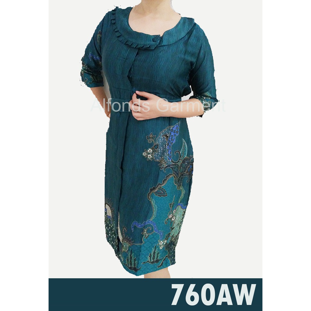 Dress Batik / Daster Batik Wanita, Batik Keraton 760AW