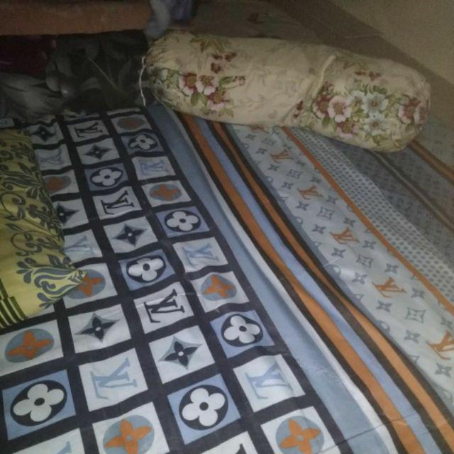 (motif Campur!) Kasur Lipat Dacron 120x170x5cm. Termurah! Dapat Tas Plastik