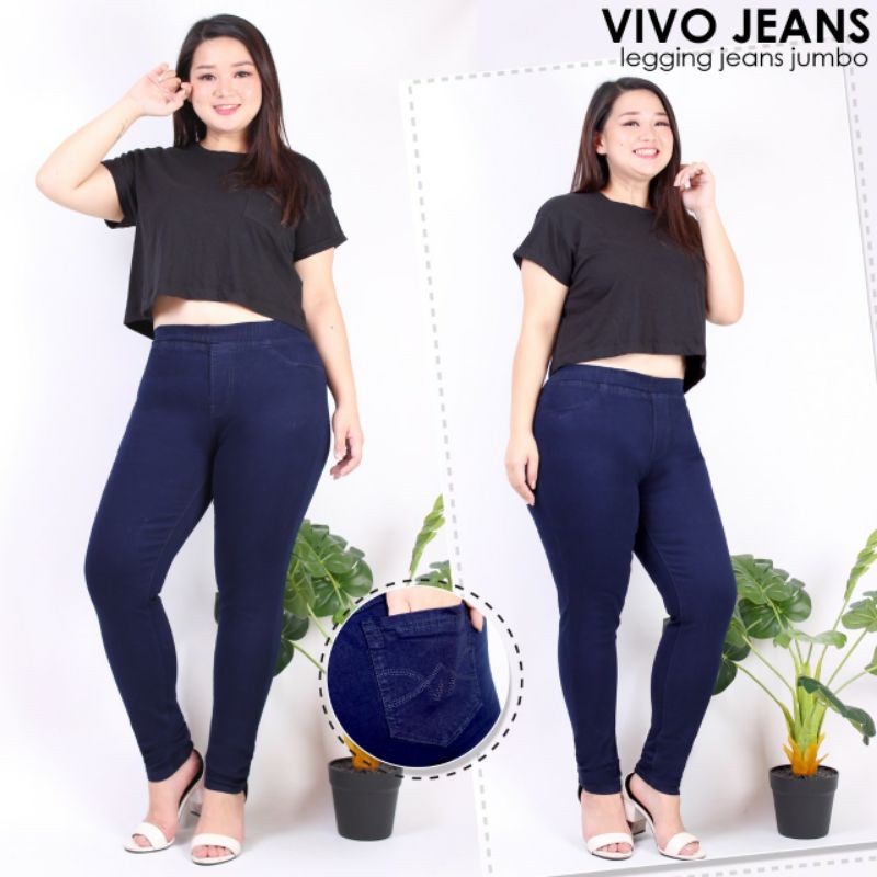Vivo Jeans - LEGGING Jumbo Uk 34/35/36