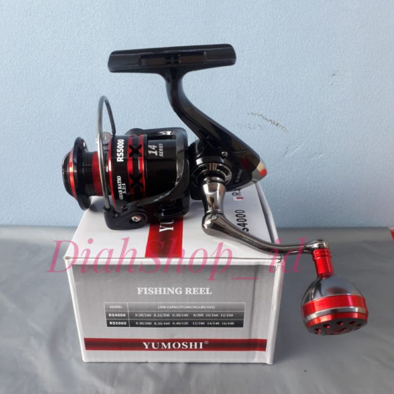 MPro YUMOSHI RS2000 - RS5000 Reel Pancing Spinning 14 12 BB Alat Mancing Hobi Kuat