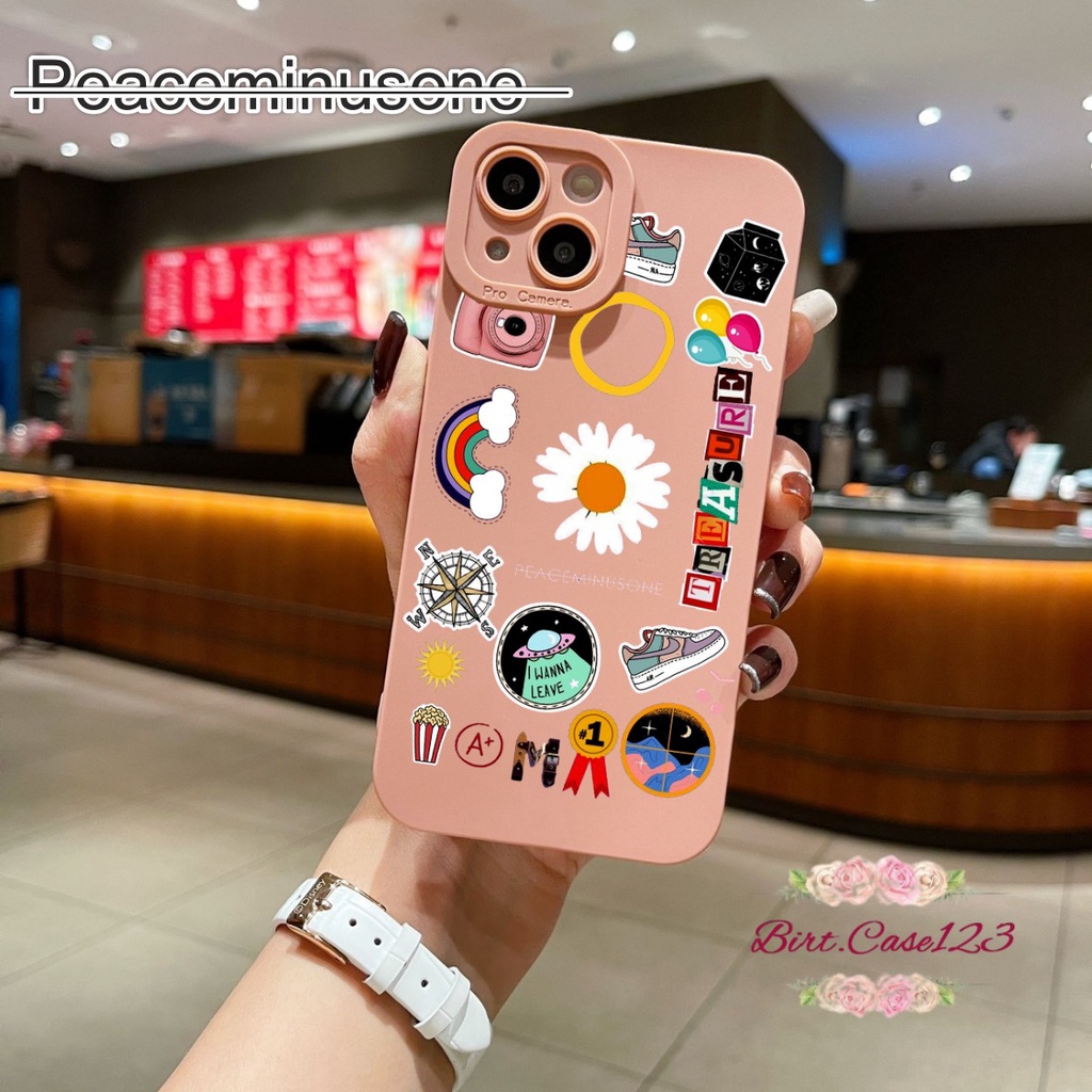 SOFTCASE CASE SILIKON PROCAMERA PEACEMINUSONE OPPO VIVO SAMSUNG REALME XIAOMI IPHONE INFINIX BC6330