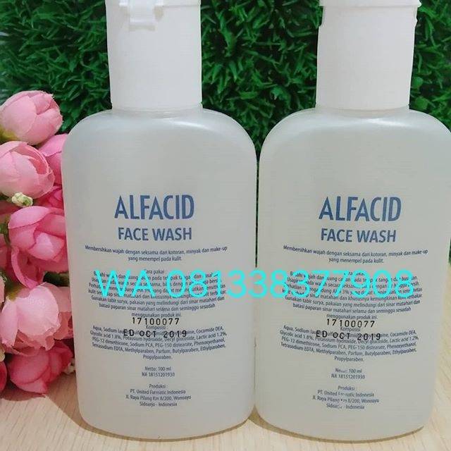 alfacid face wash