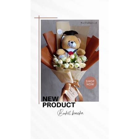 Bucket boneka/buket/Kado wisuda/Kado cewek