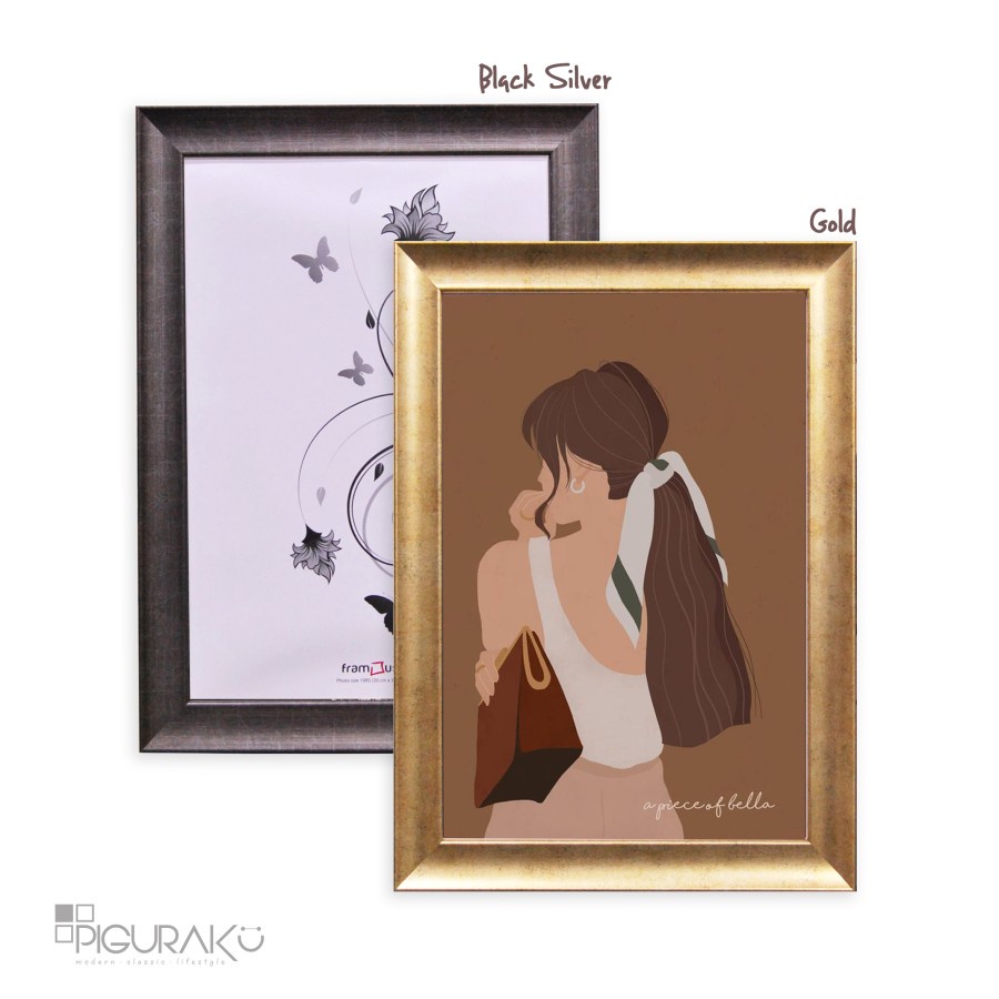 Pigura Foto Vintage 10RS 20x30Cm -Bingkai Foto 10RS