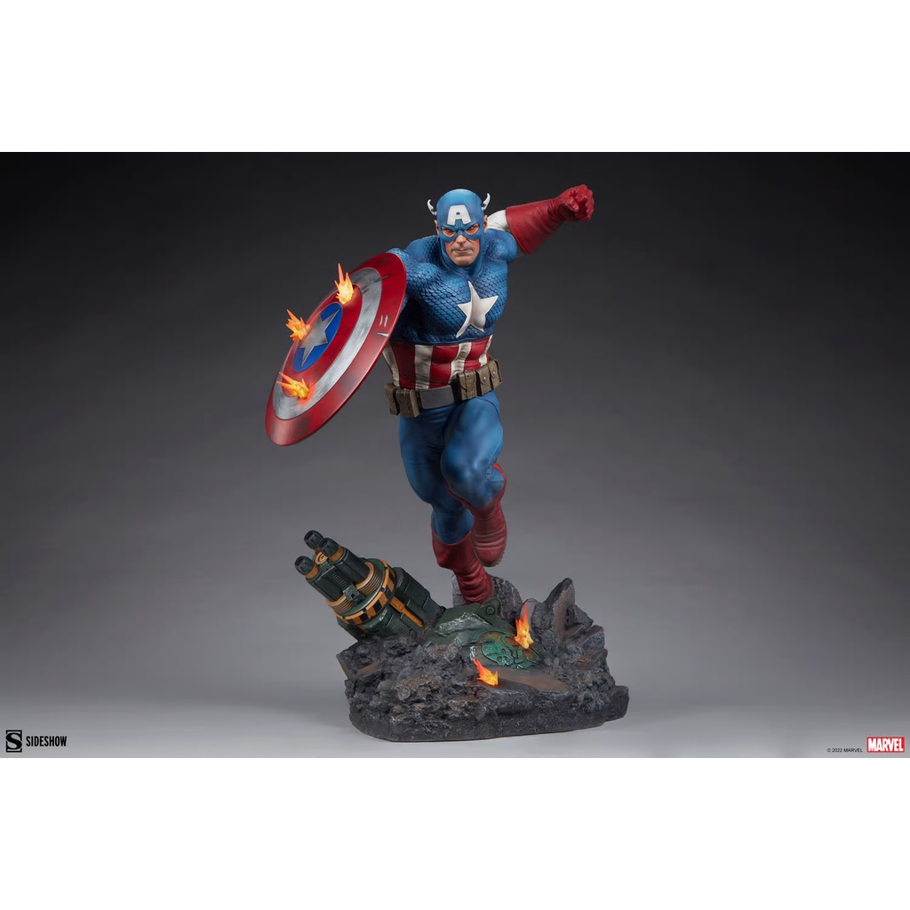 Statue Sideshow Collectibles 1/4 Captain America Premium Format 300765