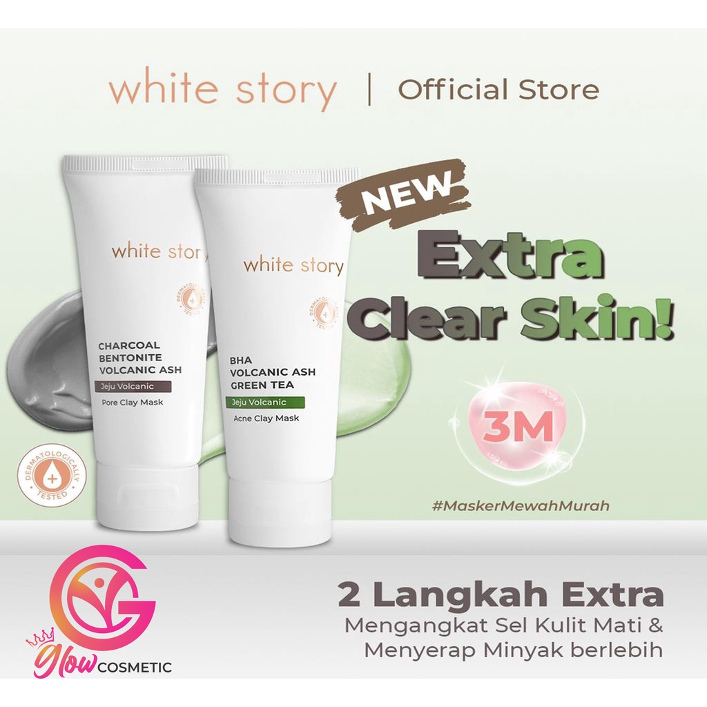 WHITE STORY JEJU VOLCANIC CLAY MASK 60G