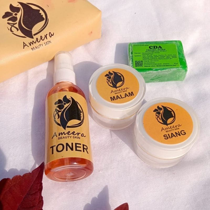 SKINCARE AMEERA BEAUTY SKIN ORI PERAWATAN KULIT WAJAH GLOWING
