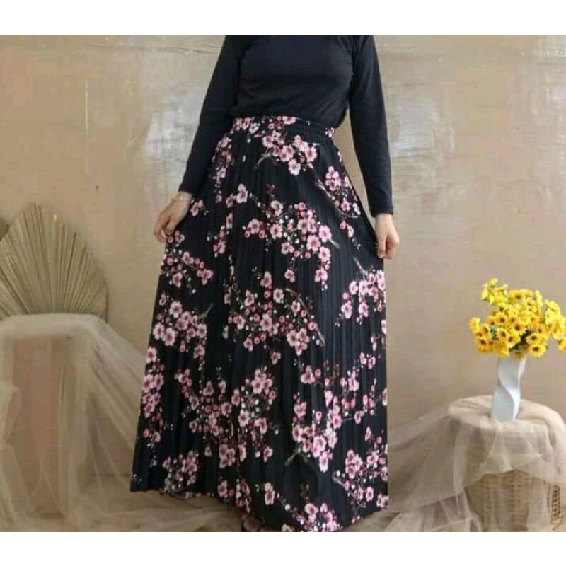 Promo Termurah!!! rok plisket motif dewasa/rok plisket motif dewasa premium/rok motif plisket premium/rok plisket dewasa motif/rok plisket premium