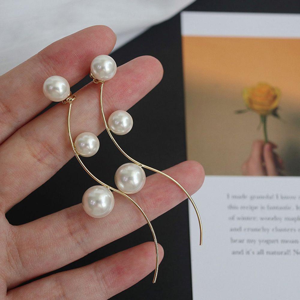 Mxbeauty Anting Wanita Indah Sederhana Lucu Elegan Temperamen Manis Perhiasan Fashion