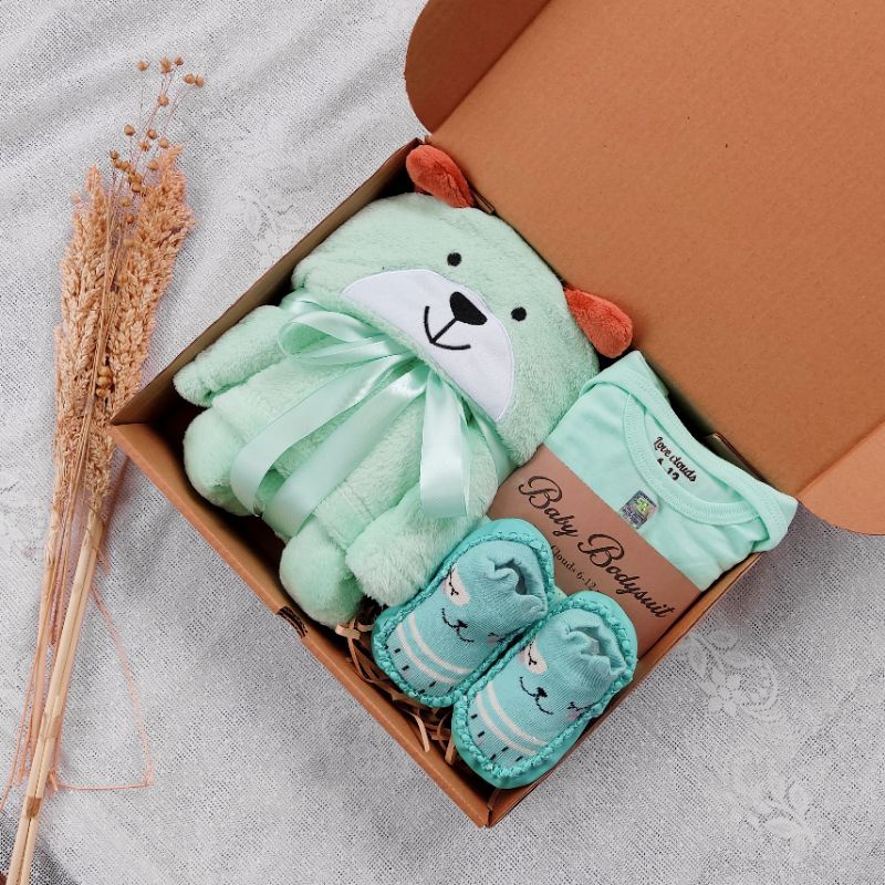 hampers baby/ gift box /kado bayi-Baby kode 13 tosca