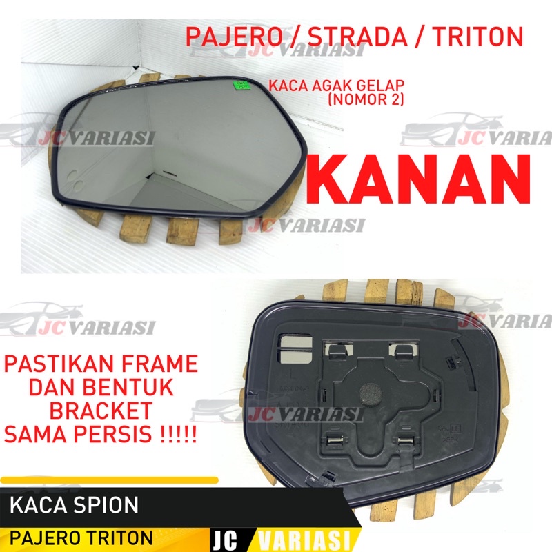 KACA SPION MOBIL MITSUBISHI PAJERO STRADA TRITON KANAN