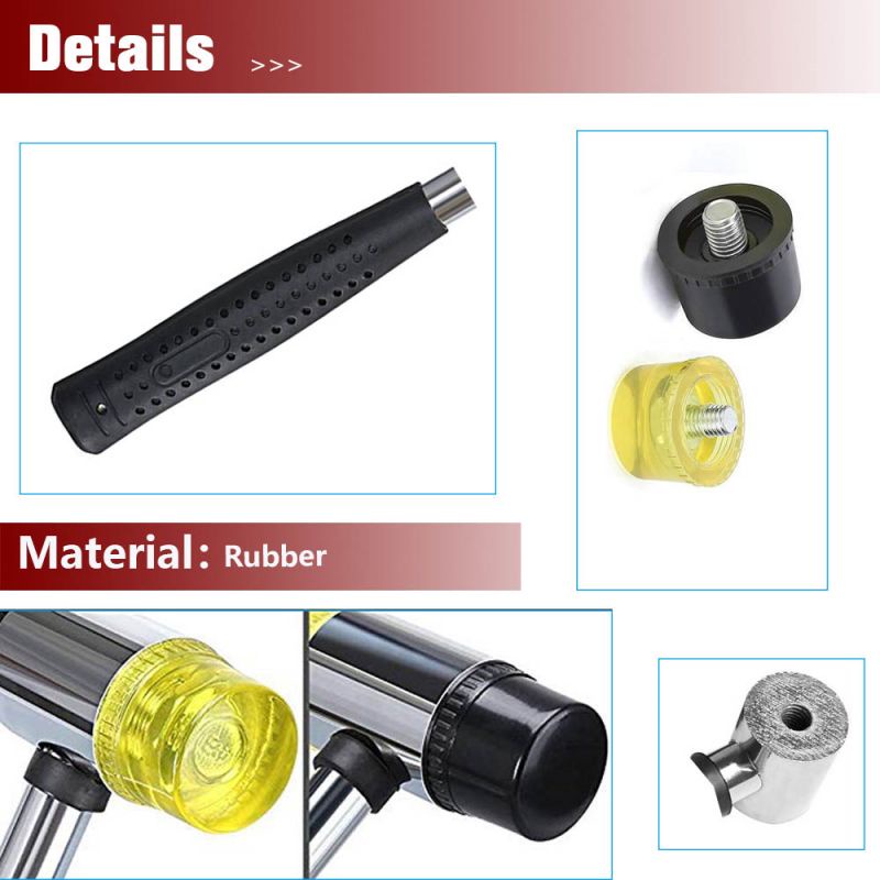 Palu Karet Soft Palu Keramik  Mini Rubber Hammer Palu Granit Palu Lantai Parket