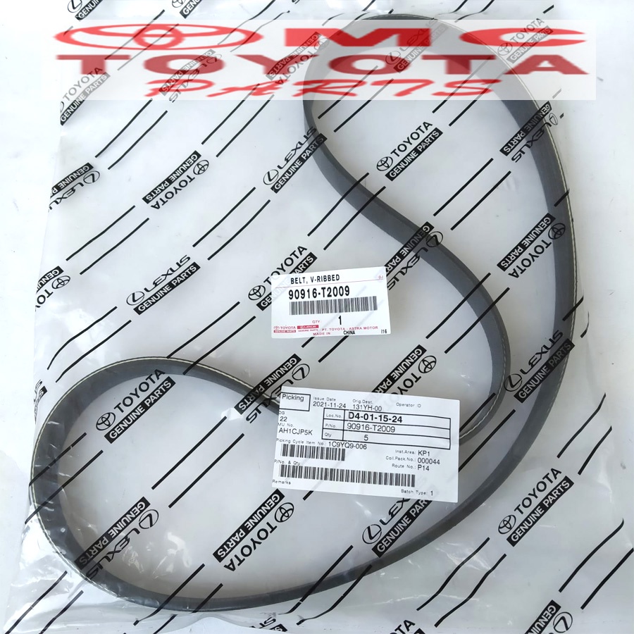 Tali Kipas (Fan/Van/V Belt) Etios 90916-T2009