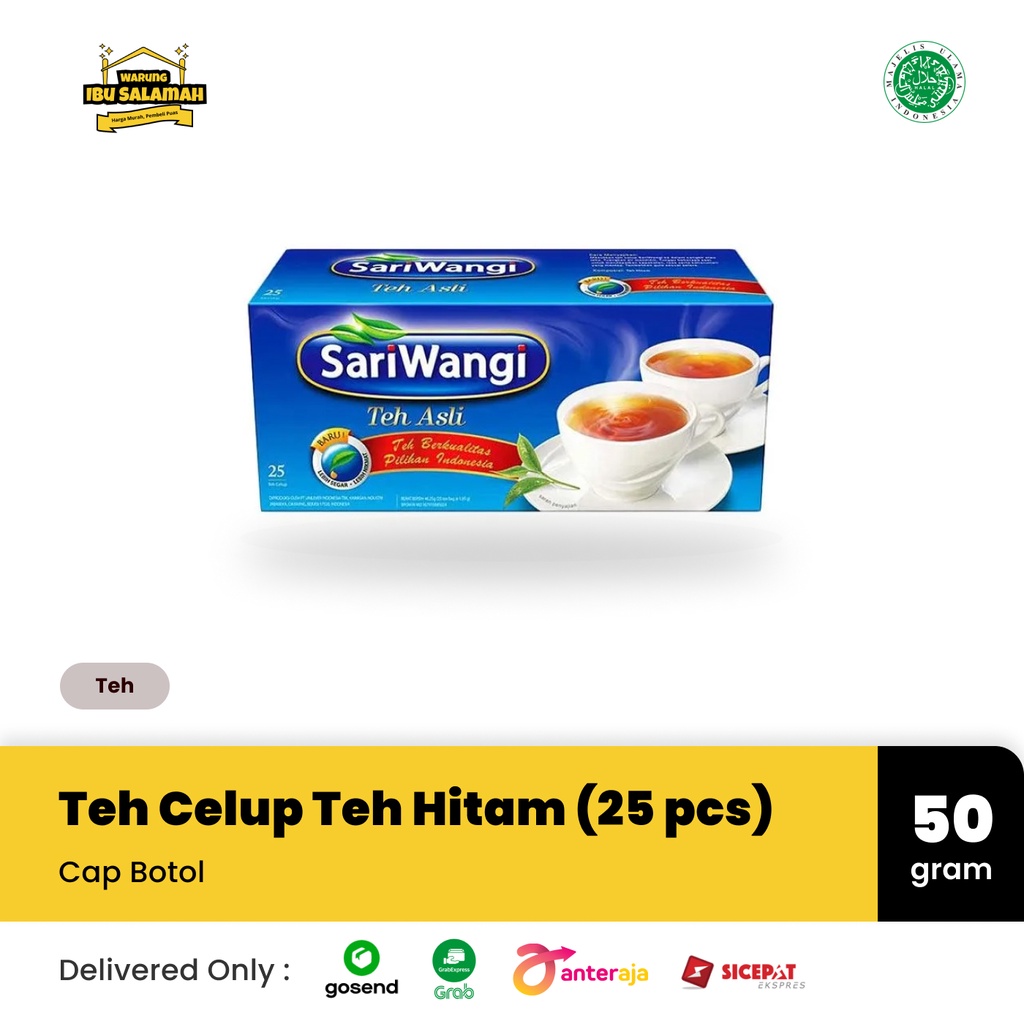 

Teh Celup Teh Hitam Sariwangi - [1 DUS]