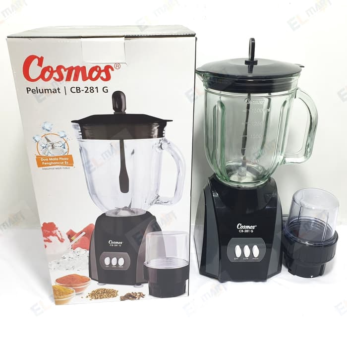 Blender gelas Cosmos 2L CB 281G / CB281 G / CB281G - blender es batu