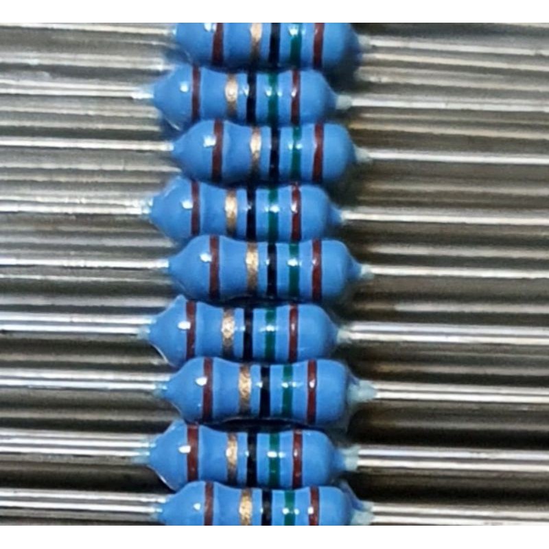 Resistor Taiwan 10pcs 15 ohm 0.25W kaki tembaga tebal