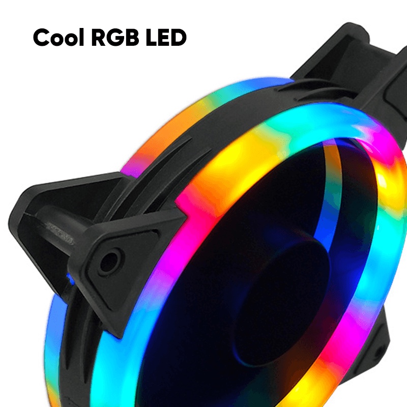 Smartfish Fan Casing Heatsink PC RGB Ring Light