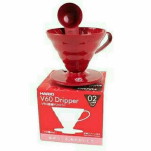 

HARIO Coffee dripper V60 02 red plastic