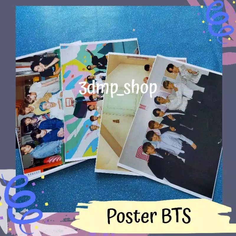 Poster bts butter jungkook v taehyung jimin jhope rm rapmonster suga jin seokjin