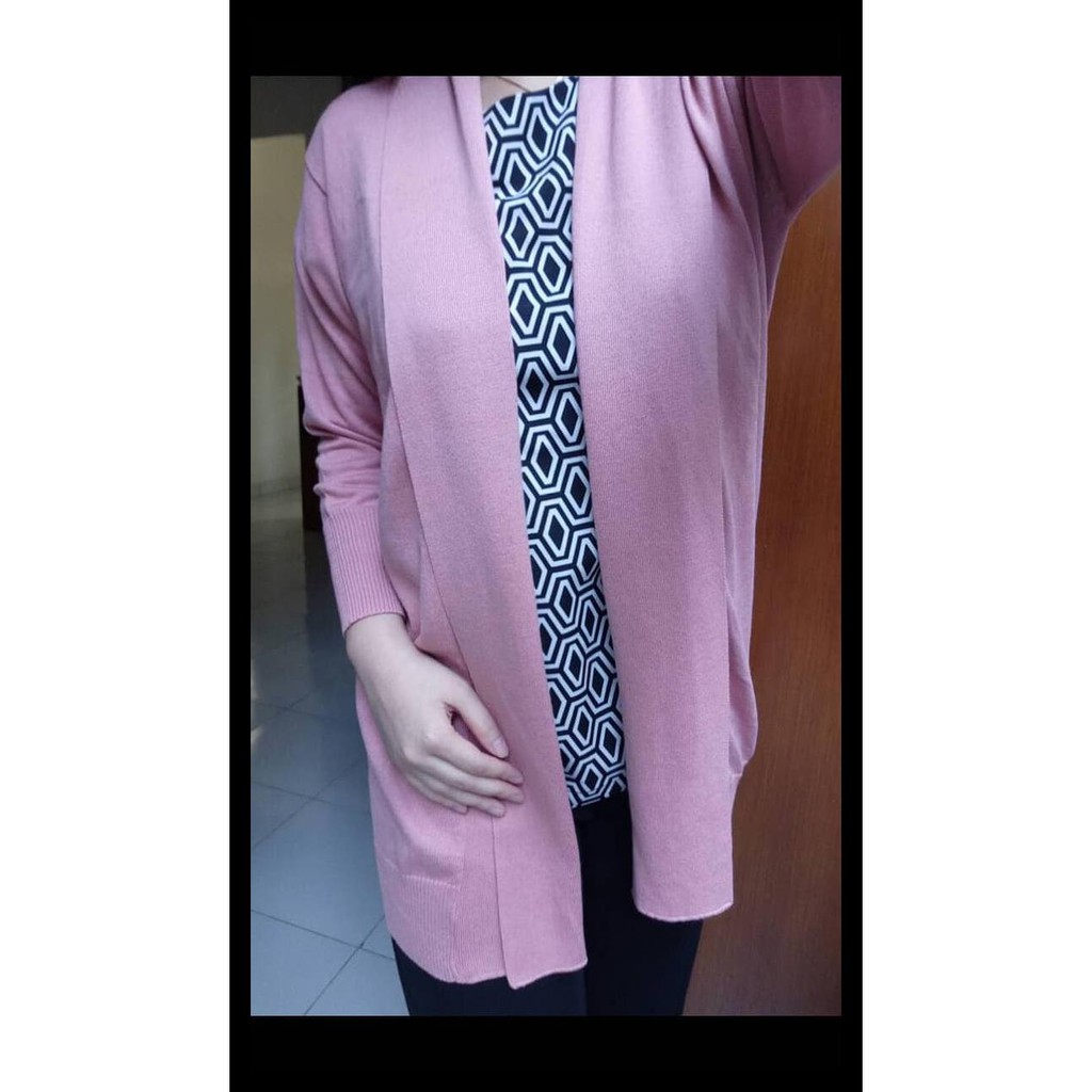 CARDIGAN / OUTER MUSLIM BAGUS RAJUT KODE 886
