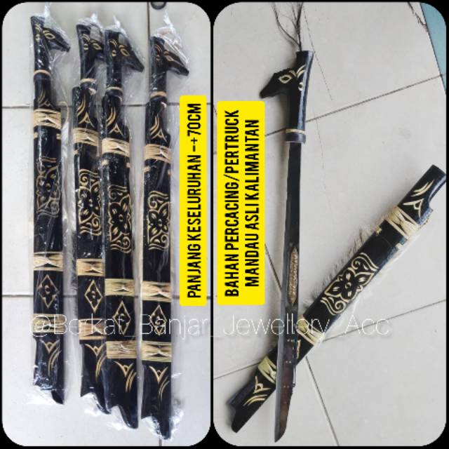 Mandau Asli Kalimantan