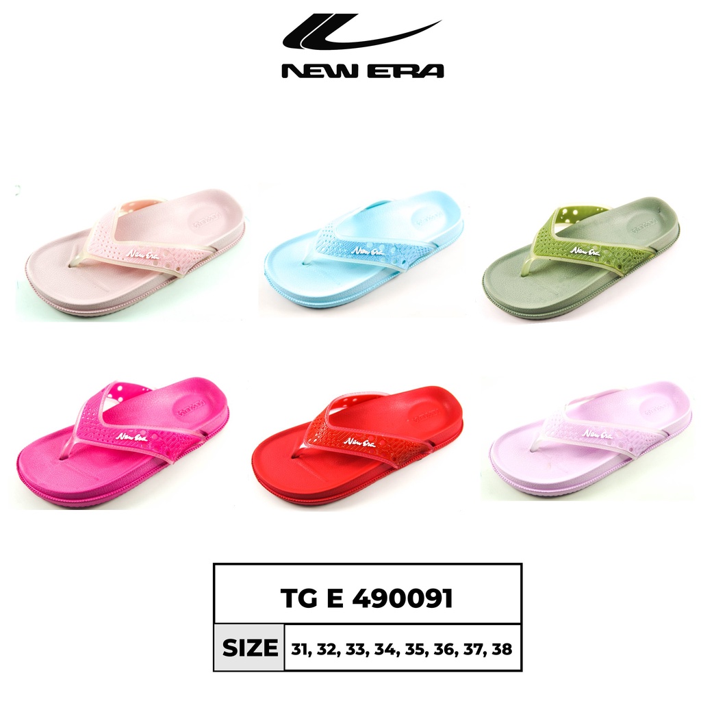 gos NEW ERA TG E 490091 Sandal Karet Anak Nyaman Empuk Tidak Licin Sandal Karet Model Terbaru