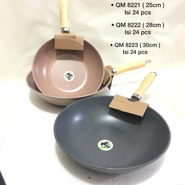 Rantangshop Deep Wok  Wajan Anti  Lengket 28cm