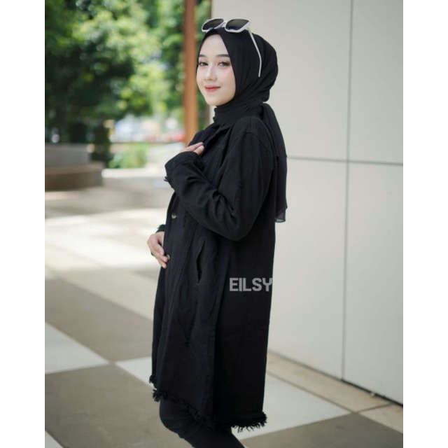 jaket jeans cewek/jaket tunik hijab/midi dres/gamis levis/bisa cod/jaket terbaru 2022/jaket terlaris/outher jaket/pakaian wanita