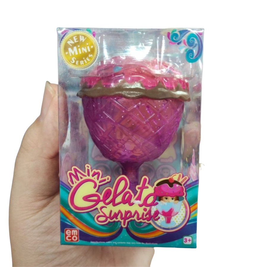 Mainan Boneka Emco Mini Gelato Surprise Olivia - Tinggi 8,5 cm