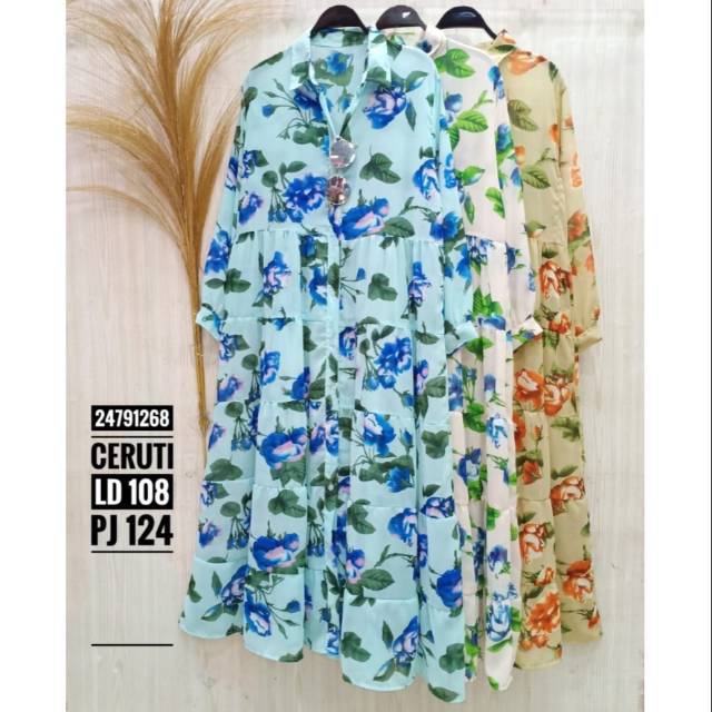Cardi dress Ceruti motif import