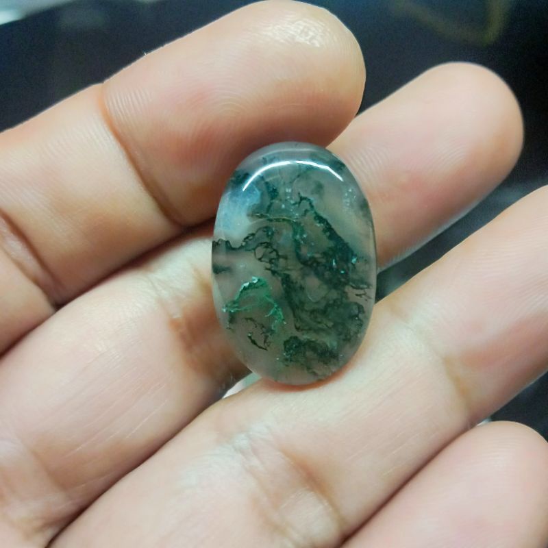 COD HARGA MURAH CINCIN BATU AKIK ASLI GARUT MOTIF IJO LUMUT NATURAL