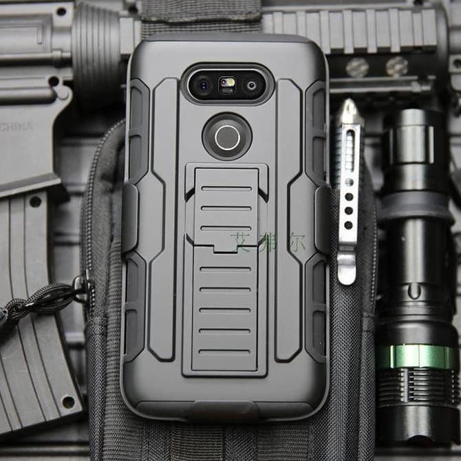 BEST SELLER LG V20 / V 20 HARDCASE FUTURE ARMOR DUAL BUMPER HARD CASE COVER BELT DISKON