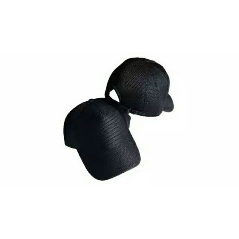 TOPI DOUBELE MESS POLOS / TOPI JARING DOUBELE MESS