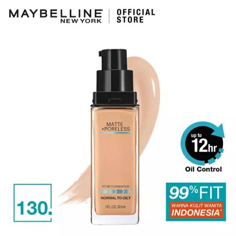 Maybelline Fit Me Matte + Poreless Foundation Pump