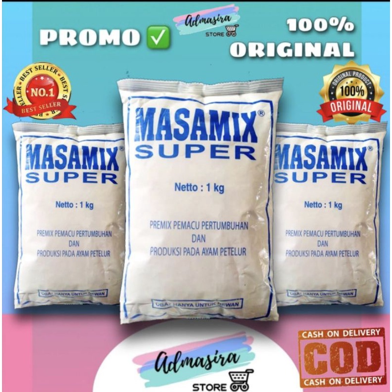 MASAMIX SUPER Premix ayam Petelur vitamin pemacu produksi telur MENSANA