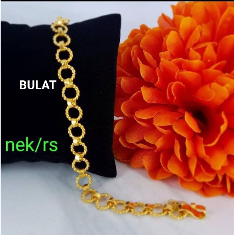 Gelang replika mas,mewah,awet,tahan lama