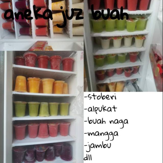 

Aneka jus buah (beku&segar(