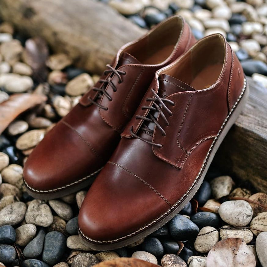 MORGAN (KULIT ASLI) |MNM x Zapato| Sepatu Pantofel Pria Derby PREMIUM