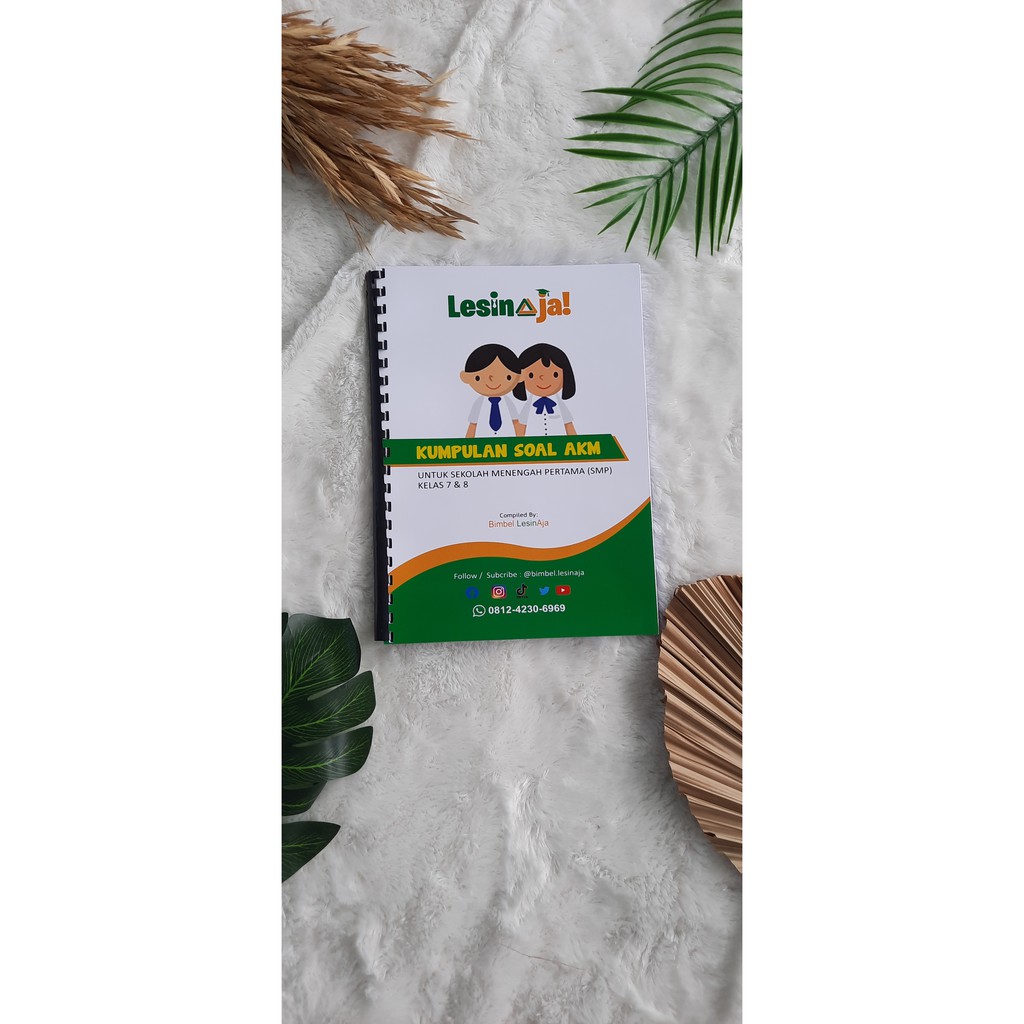Buku belajar AKM SMP kelas 7&8 (Level 4)