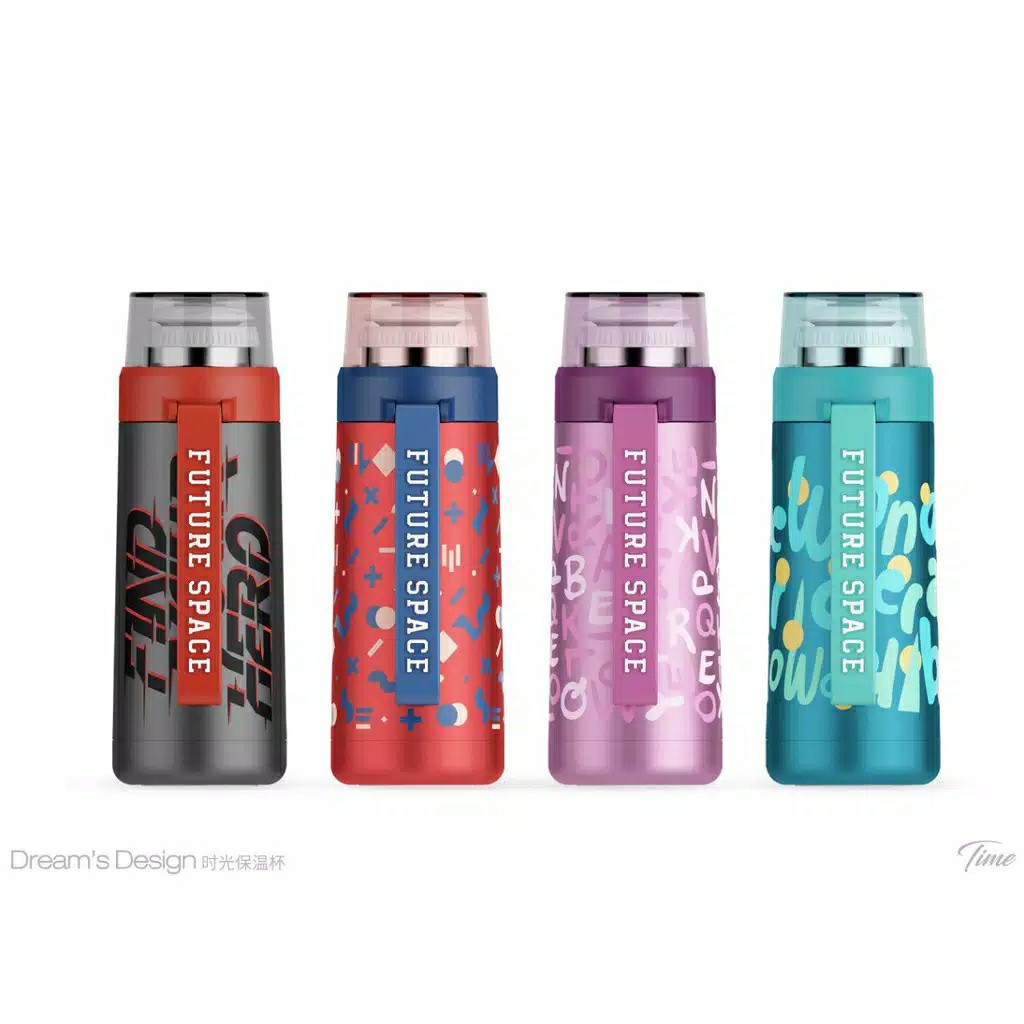 Bottle Minum Thermos X&w J2310 Stainless Steel 304 Vacuum Flask 450ml //tahan Panas Bpa Free
