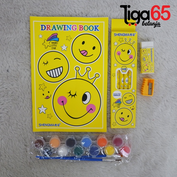 365 STATIONERY SET #40973 Buku &amp; Alat Tulis Anak / Karakter Fancy Gambar Lucu