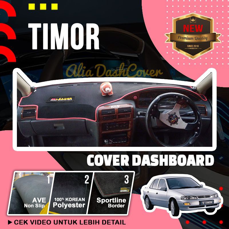 COVER DASHBOARD MOBIL TIMOR KARPET DASHBOARD MURAH AKSESORIS INTERIOR MOBIL
