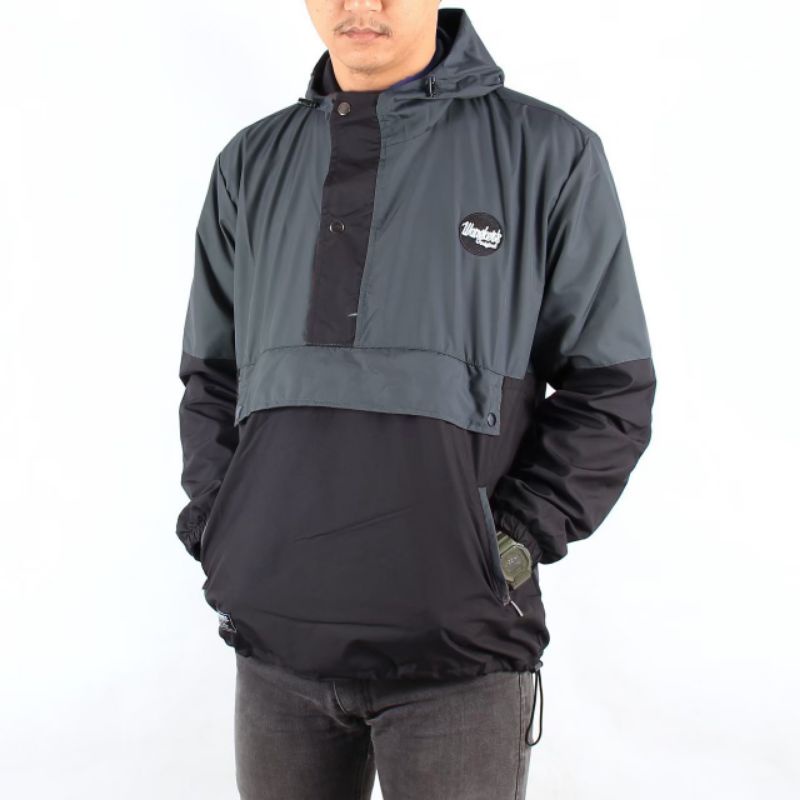 Jaket cagoule kombinasi WANGKERS