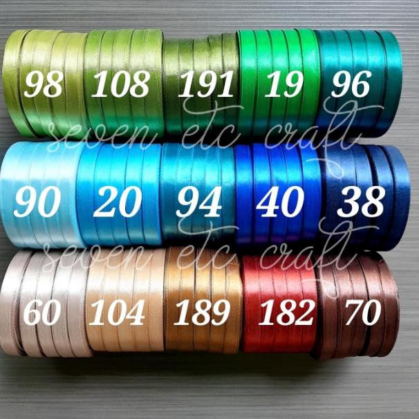 

SALE TERBAIK Pita Satin 3/8" (1 cm)