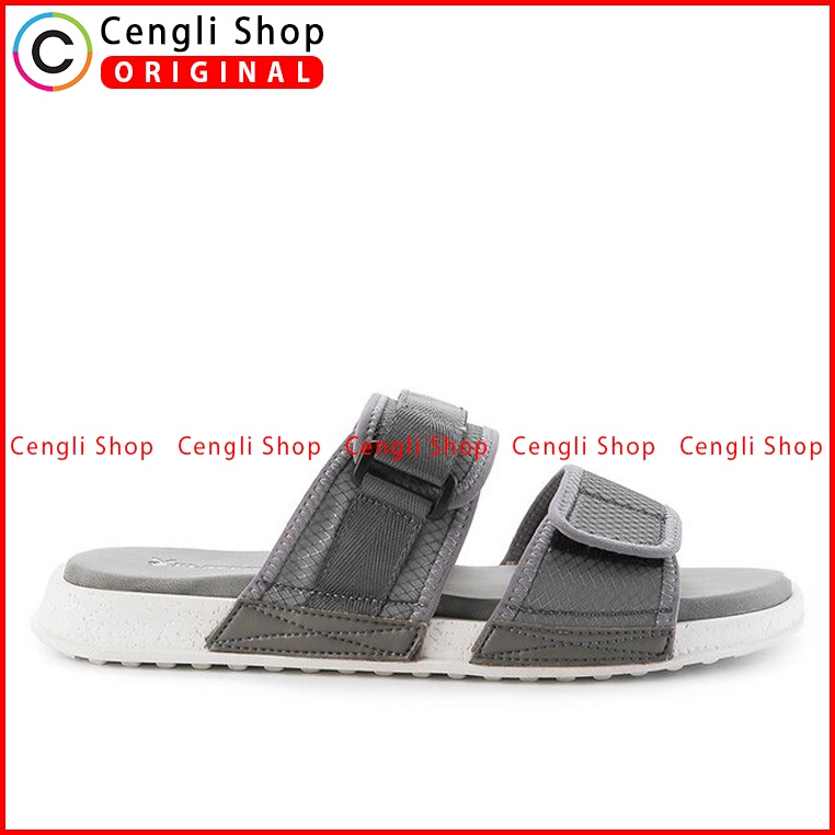 SANDAL SLIDE PLAYBOY PRIA ORIGINAL CASUAL BRANDED ASLI ABU-ABU PL12