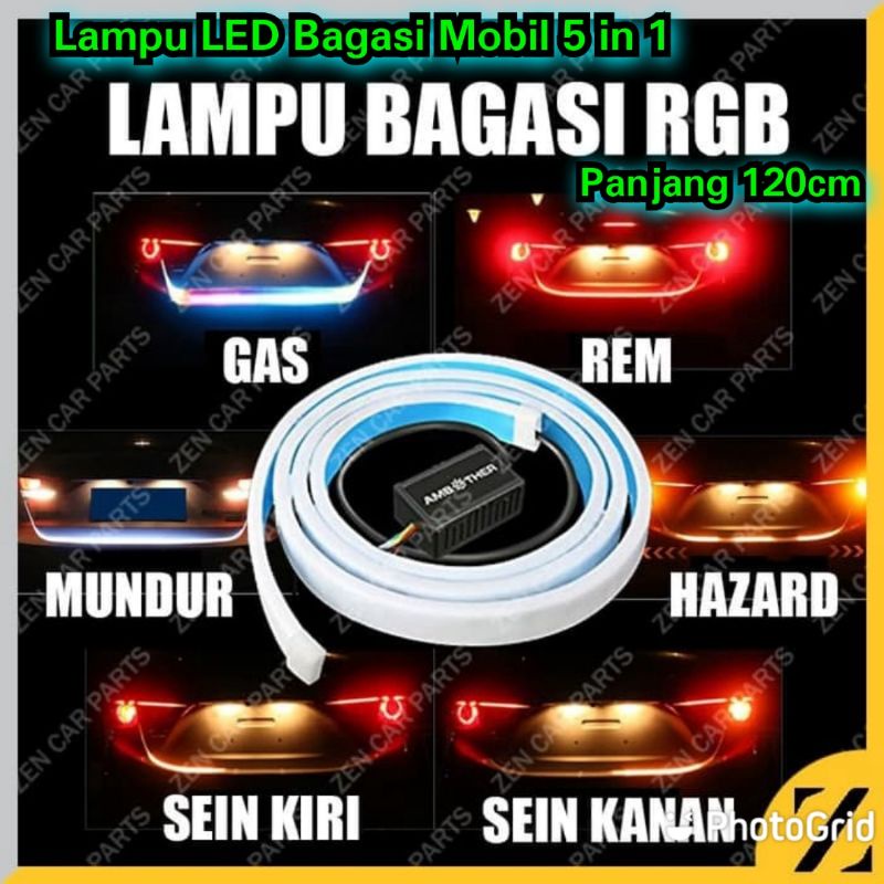 Lampu bagasi mobil LED Stop rem sign Mundur lampu led bagasi belakang mobil