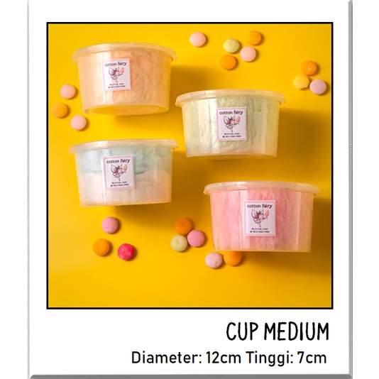 

Gulali Cup Medium [Cotton Candy by Cotton Fairy]