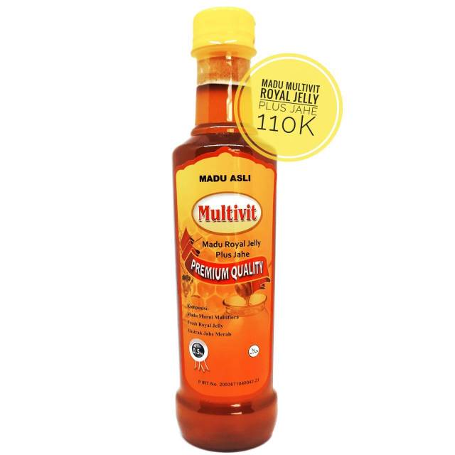

Madu Multivit Royal Jelly + Jahe